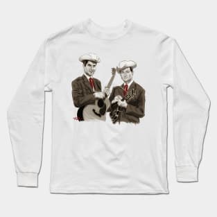 Jim & Jesse - An illustration by Paul Cemmick Long Sleeve T-Shirt